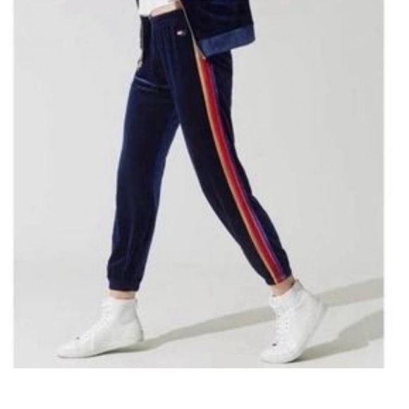 Aviator National Velvet 5 strip Joggers XL - Picture 2 of 8
